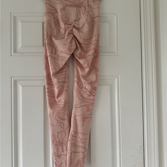 Gymshark GS Power Support leggings scrunch butt XS peach - Picture 2 of 11